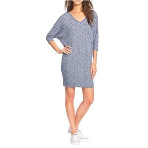 Everly | Ribbed Dolman Sleeve Sweater Dress | Size XS